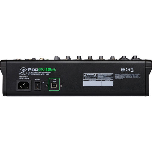 Mackie PROFX12 V3 12 Kanal FX Mixer – Kıvılcım Müzik