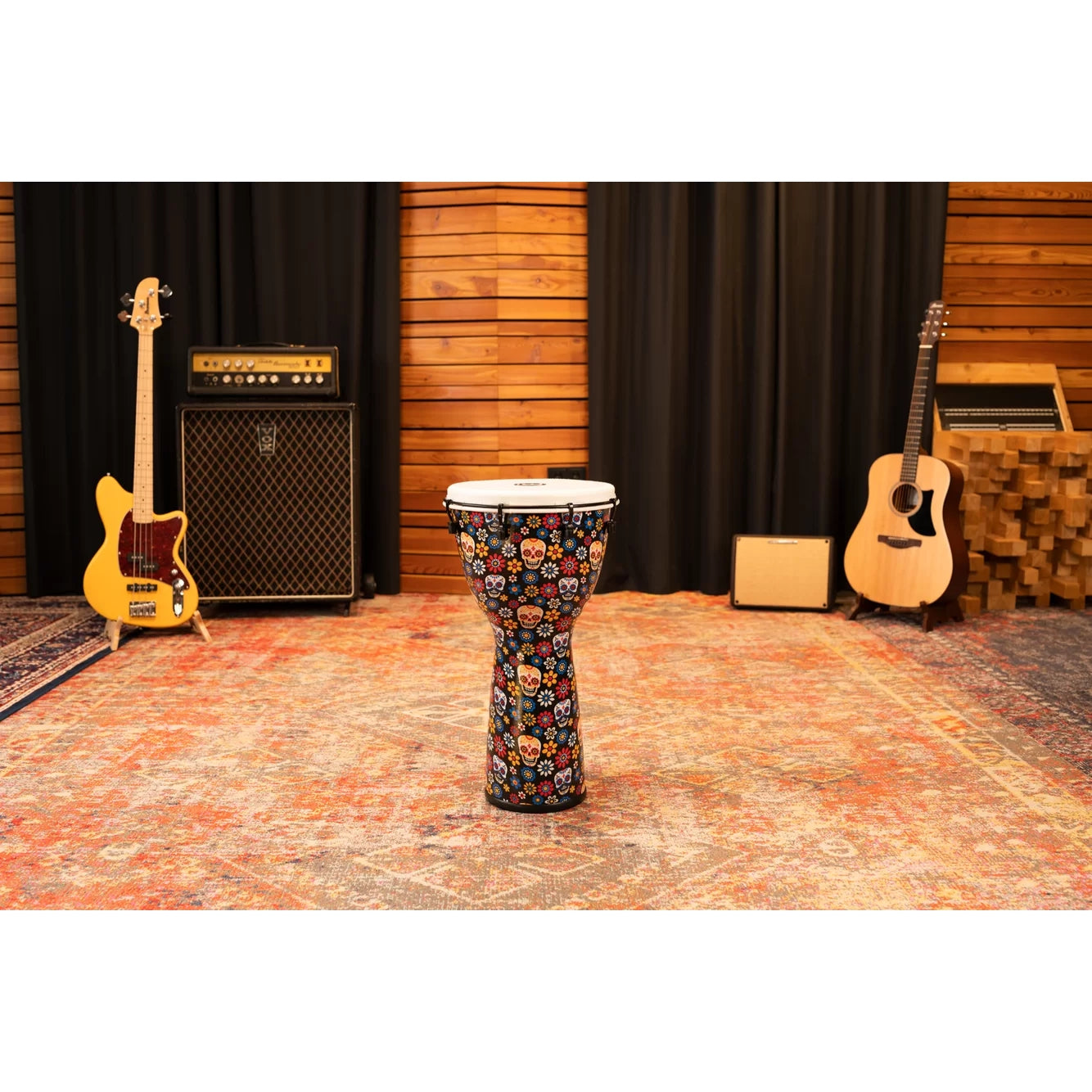 Meinl ADJ12-DA Alpine Series 12" Djembe (Day Of The Dead)