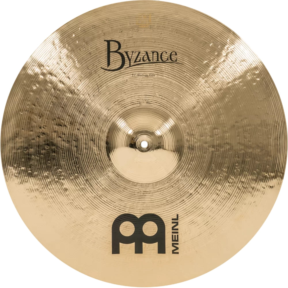 Meinl B22MR-B Byzance 22" Medium Brilliant Ride Zil