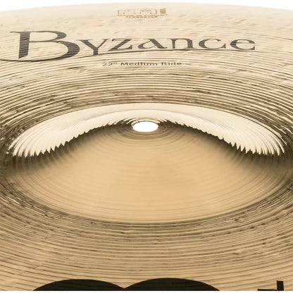 Meinl B22MR-B Byzance 22" Medium Brilliant Ride Zil