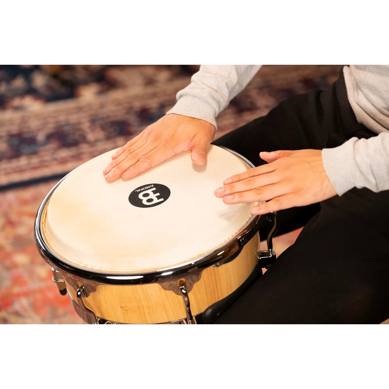 Meinl DJW3NT Floatune Series 12" Djembe (Natural)