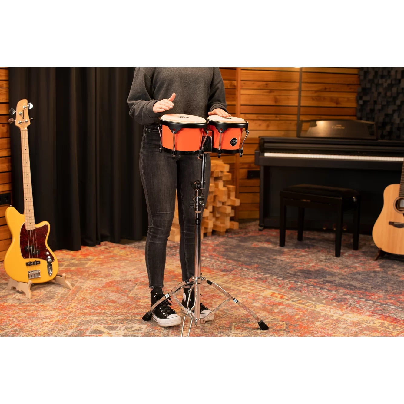 Meinl HB50EC 6.5''/ 7.5'' ABS Bongo (Electric Coral)