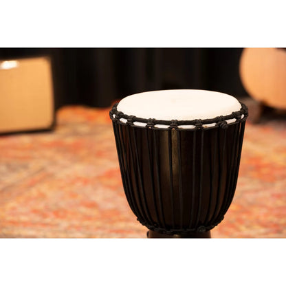 Meinl HDJ1-M Carving African Style 10" Djembe (Dark Brown)