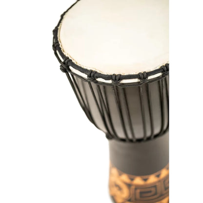 Meinl HDJ1-M Carving African Style 10" Djembe (Dark Brown)