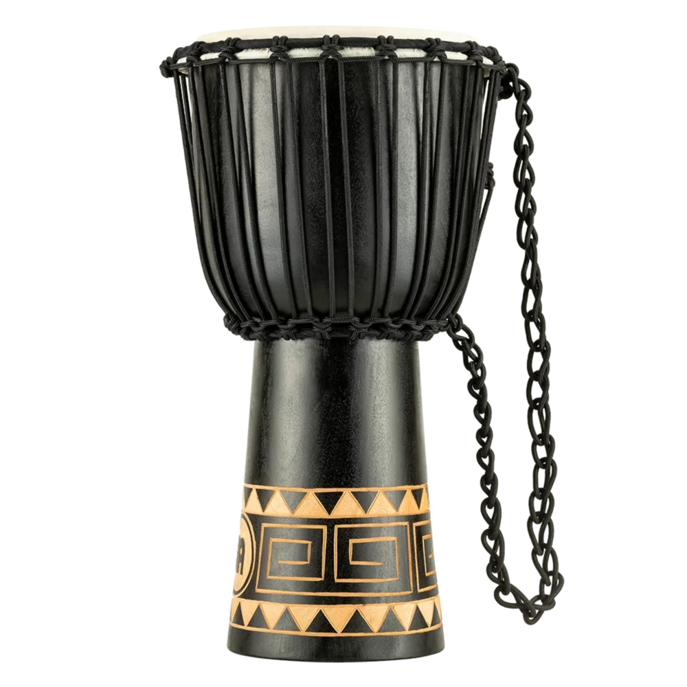 Meinl HDJ1-M Carving African Style 10" Djembe (Dark Brown)