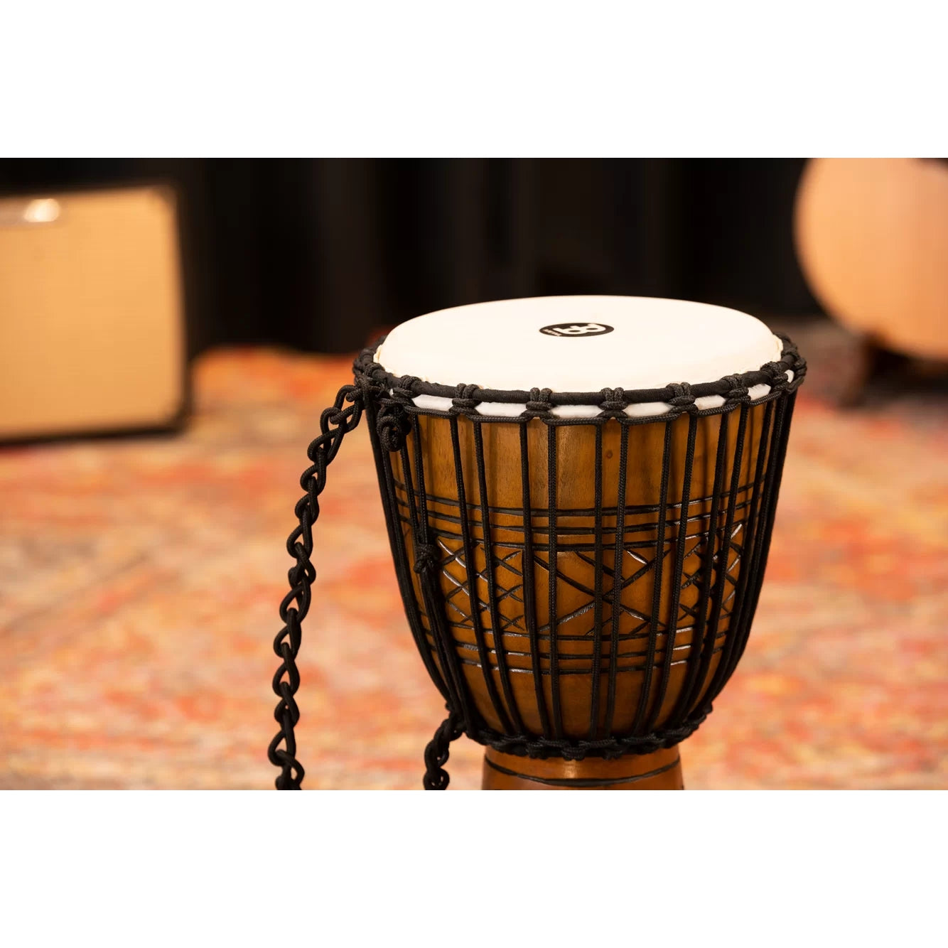 Meinl HDJ17-M Artifact Series 10" Djembe  (Wood Brown)