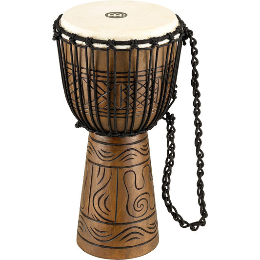 Meinl HDJ17-M Artifact Series 10" Djembe  (Wood Brown)