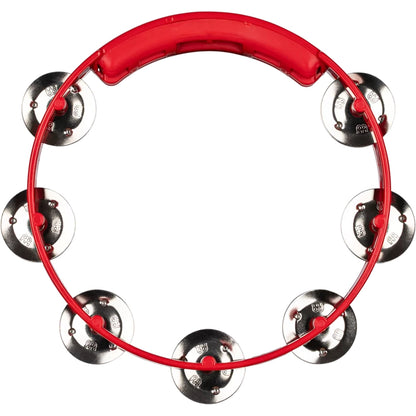 Meinl HTT8R Stainless Steel Jingle 1-Row 8" Tour Tamburin (Kırmızı)