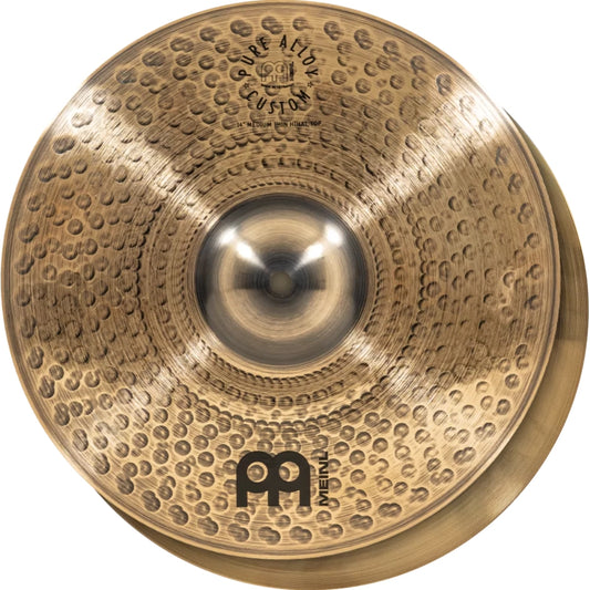 Meinl PAC14MTH 14" Pure Alloy Custom MT Meinl Hihat Zil (Çift)