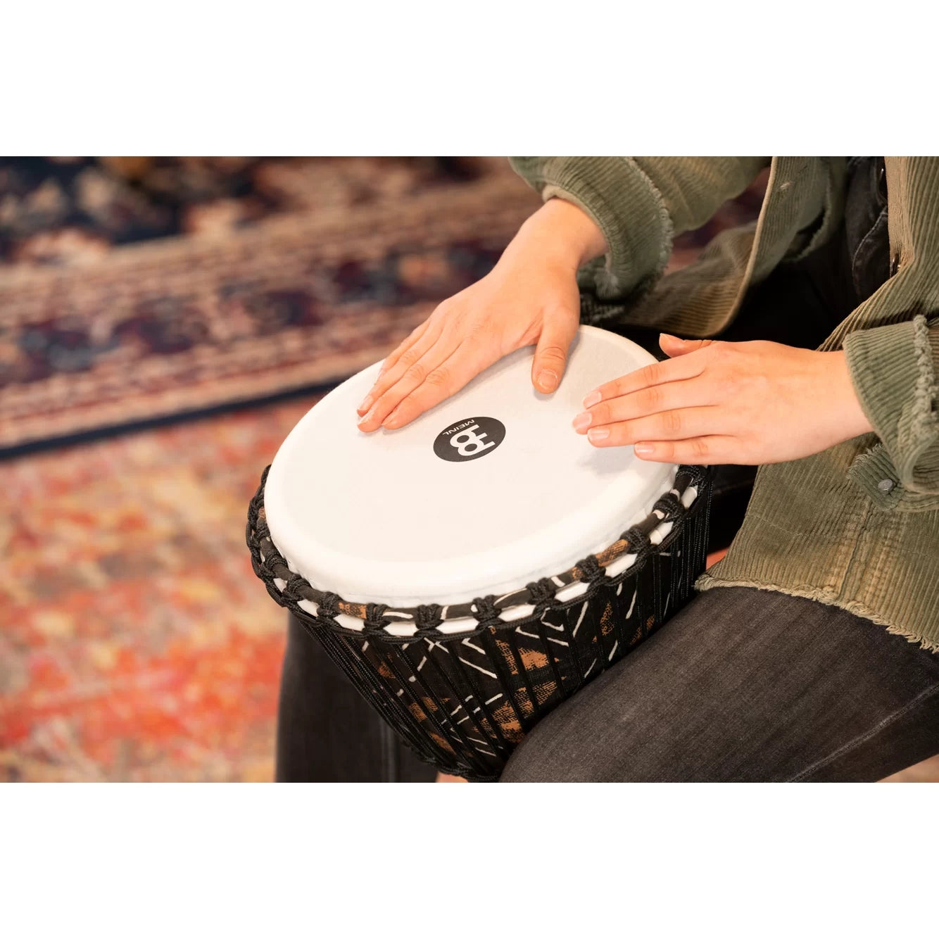 Meinl PADJ6-M-F Travel Series 10" Djembe (Kanga Sarong)