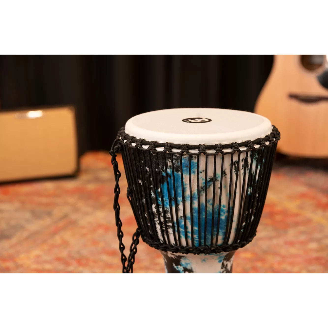 Meinl PADJ8-L-F Travel Series 12" Djembe (Blue Tie Dye)