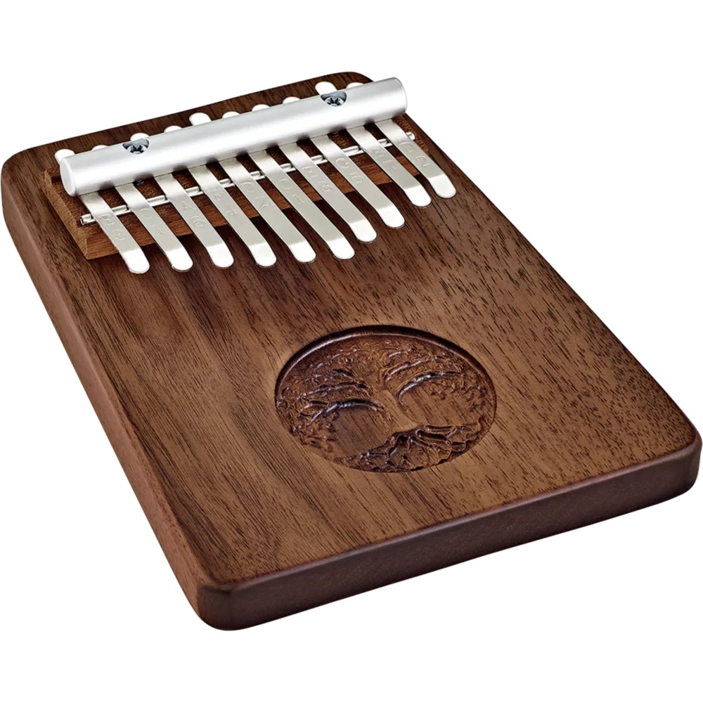 Meinl Sonic Energy KL1001TOL Solid Tree Of Life C Major 10 Note Kalimba (Black Walnut)