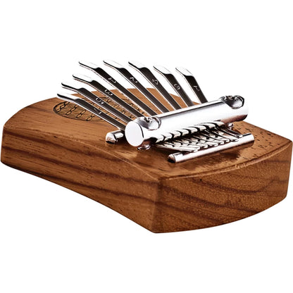 Meinl Sonic Energy KL802FOL Mini Solid Flower Of Life C Major 8 Note Kalimba (Red Zebrawood)