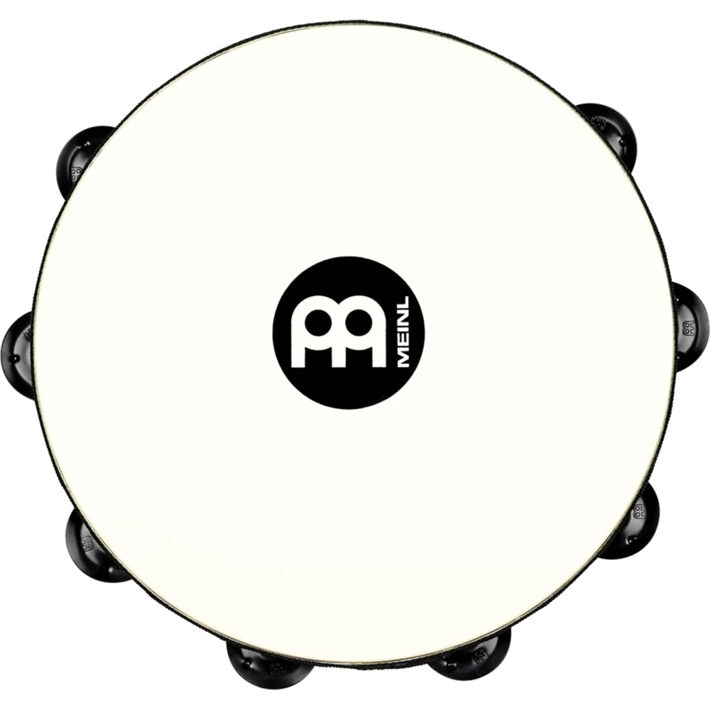 Meinl TAH1BK-R-TF Tour Jingle Wood True Feel Head 1 Row Tamburin (Red Black)