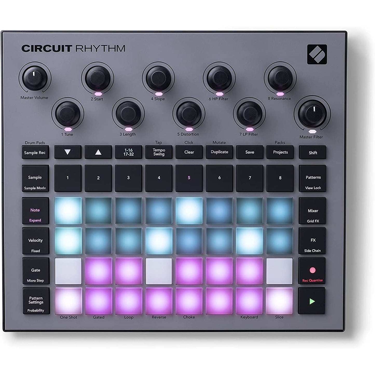 Novation Circuit Rhythm Groovebox Synthesizer