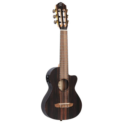 Ortega Mini Travel Series 17" Elektro Guitalele (Abanoz)