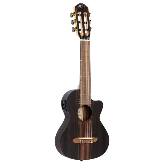 Ortega Mini Travel Series 17" Elektro Guitalele (Abanoz)