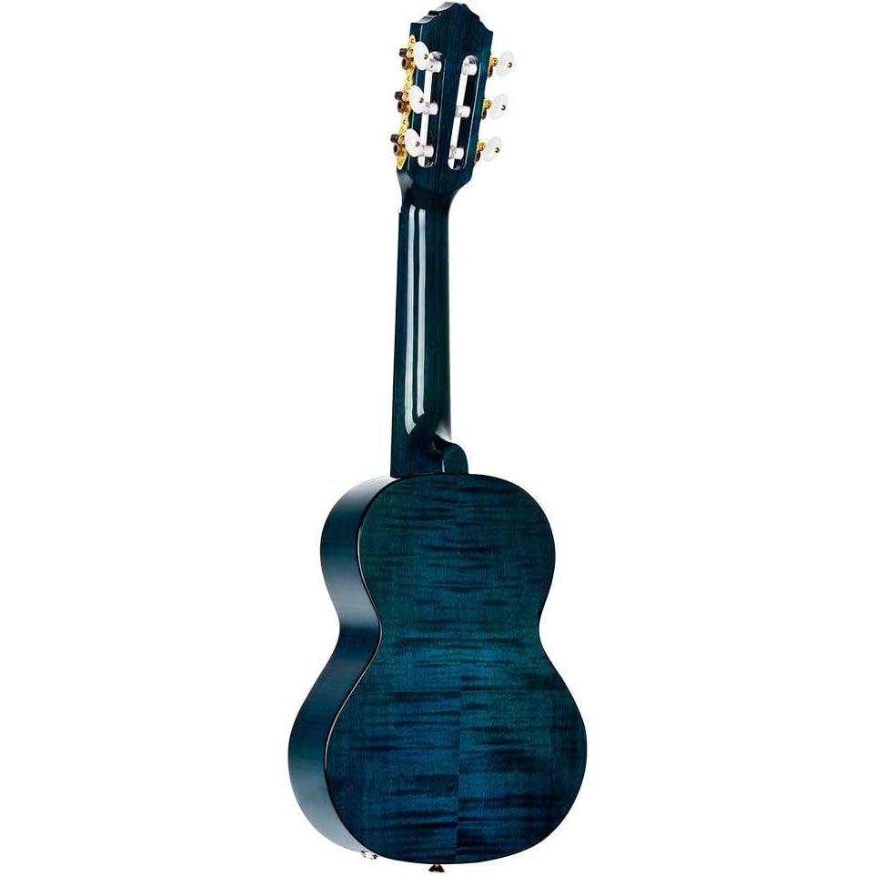 Ortega Mini Travel Series 17" Elektro Guitalele (Blue Fade Maun)