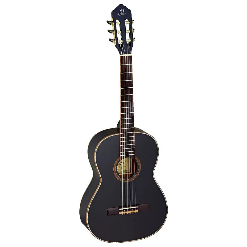 Ortega R221BK Concert Klasik Gitar (Siyah)