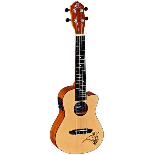 Ortega RU5CE Elektro Concert Ukulele (Natural)