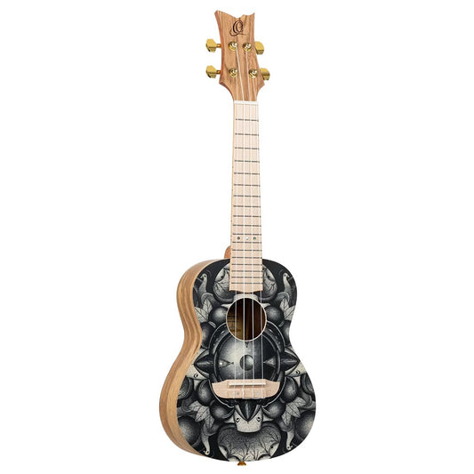 Ortega RUAR-BI Art Series Concert Ukulele (Birds)