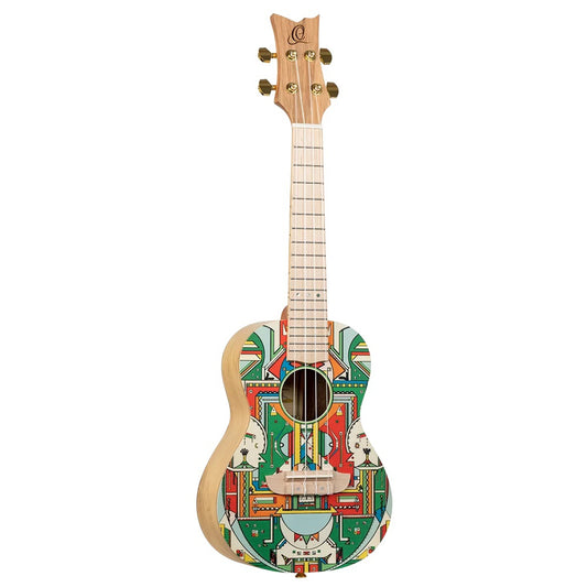 Ortega RUAR-HY Art Series Concert Ukulele (Himalaya)