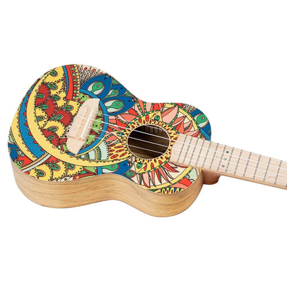 Ortega RUAR-MI Art Series Concert Ukulele (Mystic India)