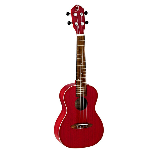 Ortega Rufire RUFIRE Concert Ukulele (Red Satin)