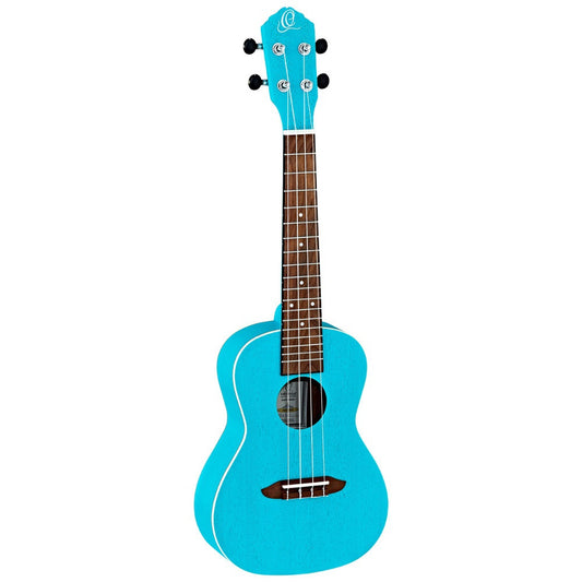 Ortega RULAGOON Concert Ukulele (Transparent Turquoise)