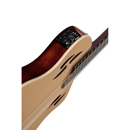 Ortega TourPlayer RTPSTD-NAT Elektro Klasik Gitar (Natural)