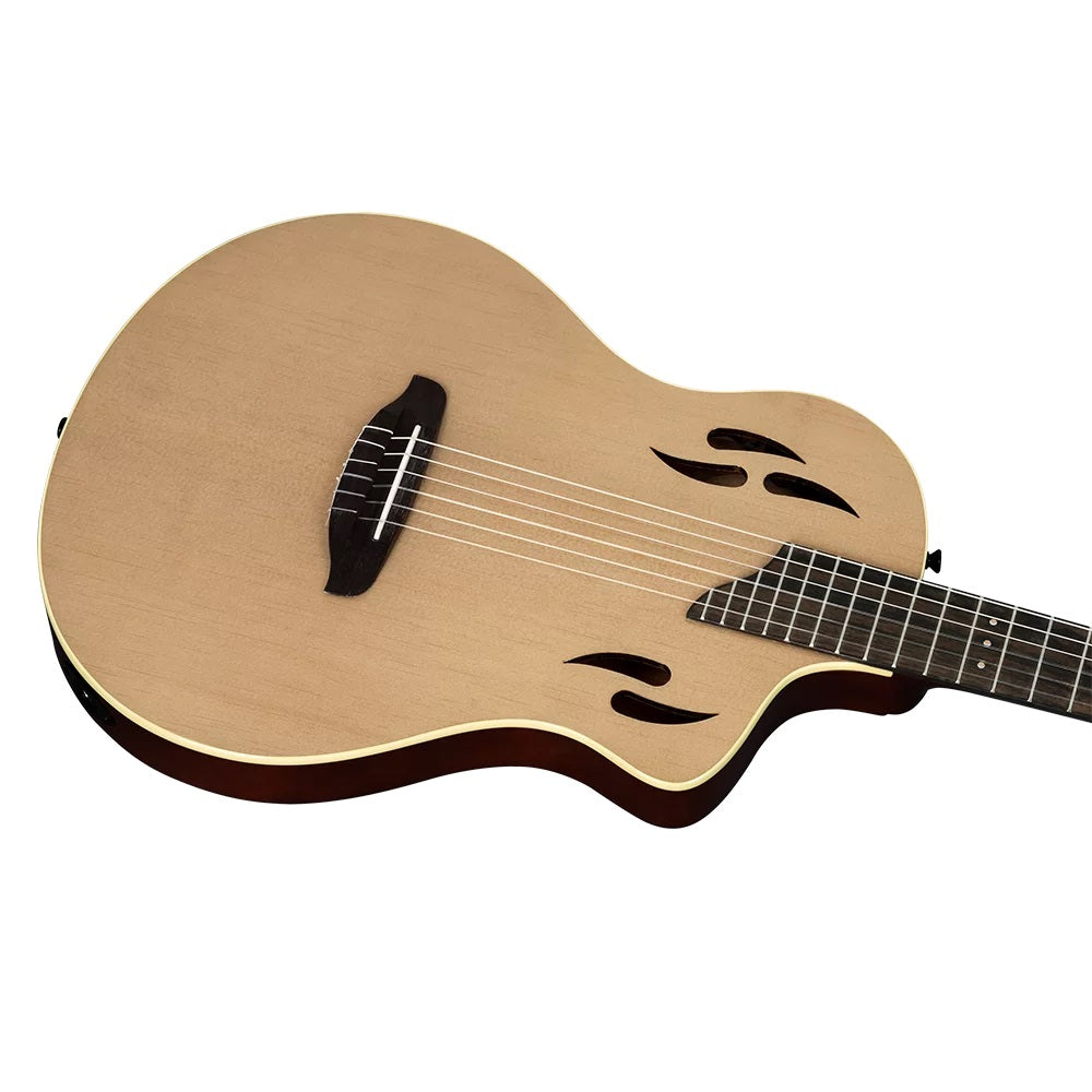 Ortega TourPlayer RTPSTD-NAT Elektro Klasik Gitar (Natural)