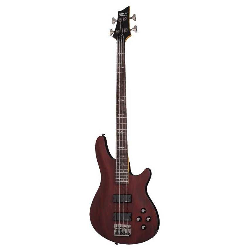 Schecter OMEN-4 4 Telli Bas Gitar - Walnut Satin