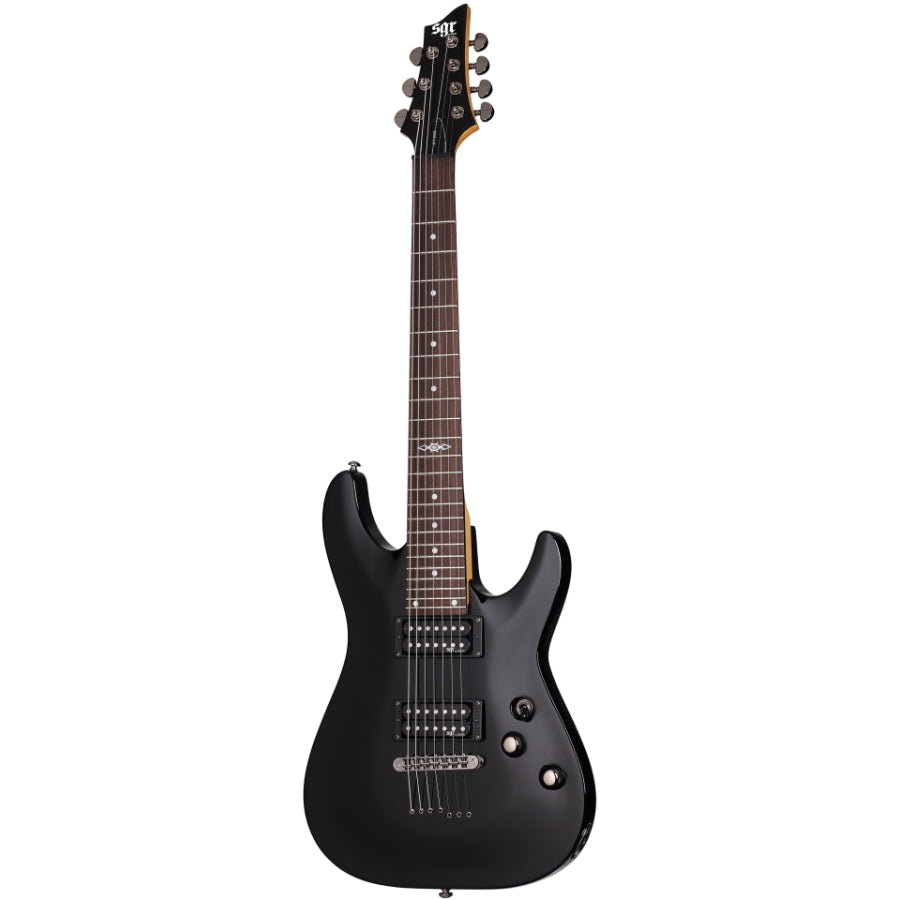 Schecter SGR C-7 Elektro Gitar - Gloss Black