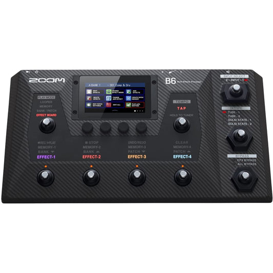 Zoom B6 Bass Multi-effects Processor