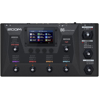 Zoom B6 Bass Multi-effects Processor