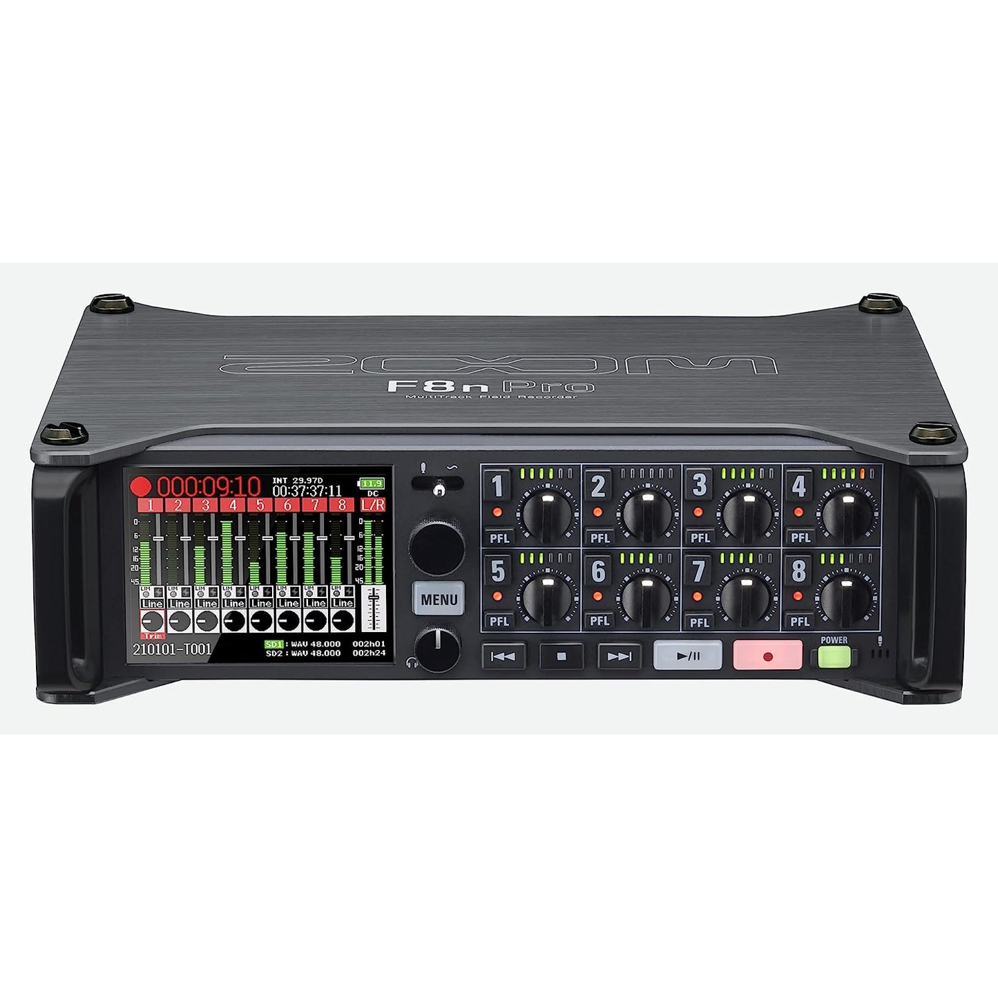 Zoom F8n Pro Multitrack Field Recorder