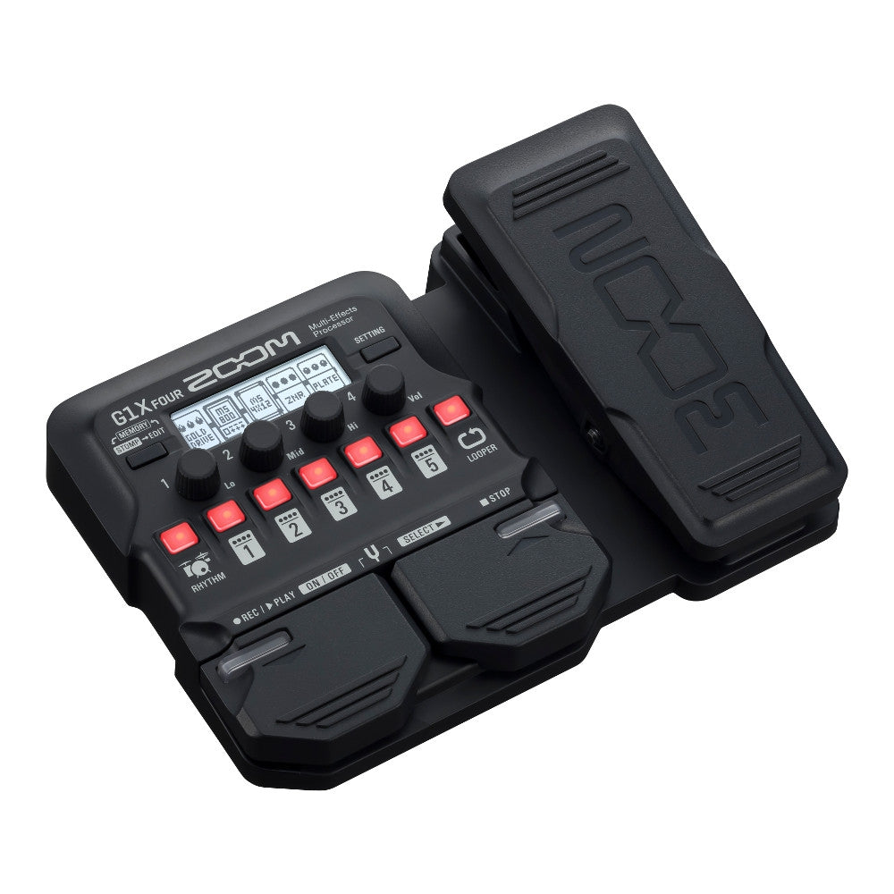 Zoom G1x FOUR Expression Pedallı Multi-Efekt Prosesörü – Kıvılcım
