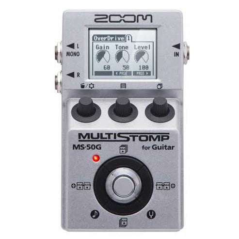 Zoom MS-50G Multi Stompbox Elektro Gitar Prosesörü